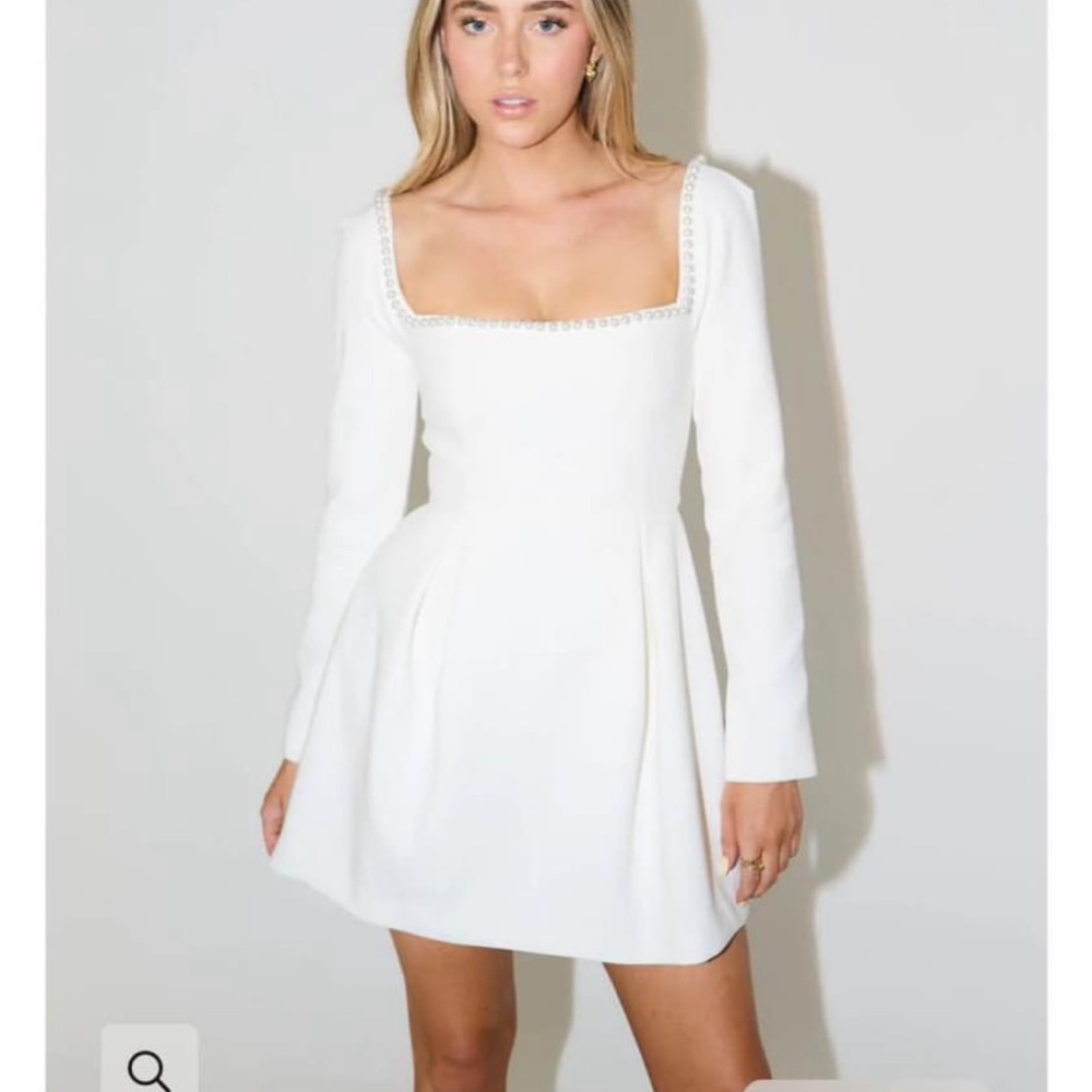 Odd Muse Pearl Dress White